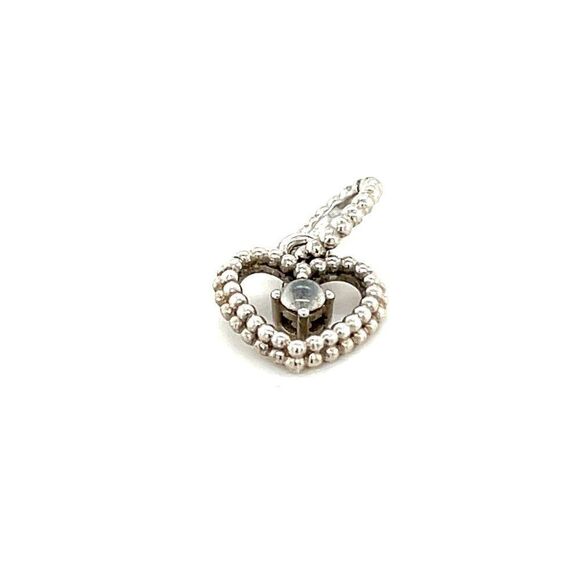 Pandora Moonstone Heart Charm - Picture 2 of 4